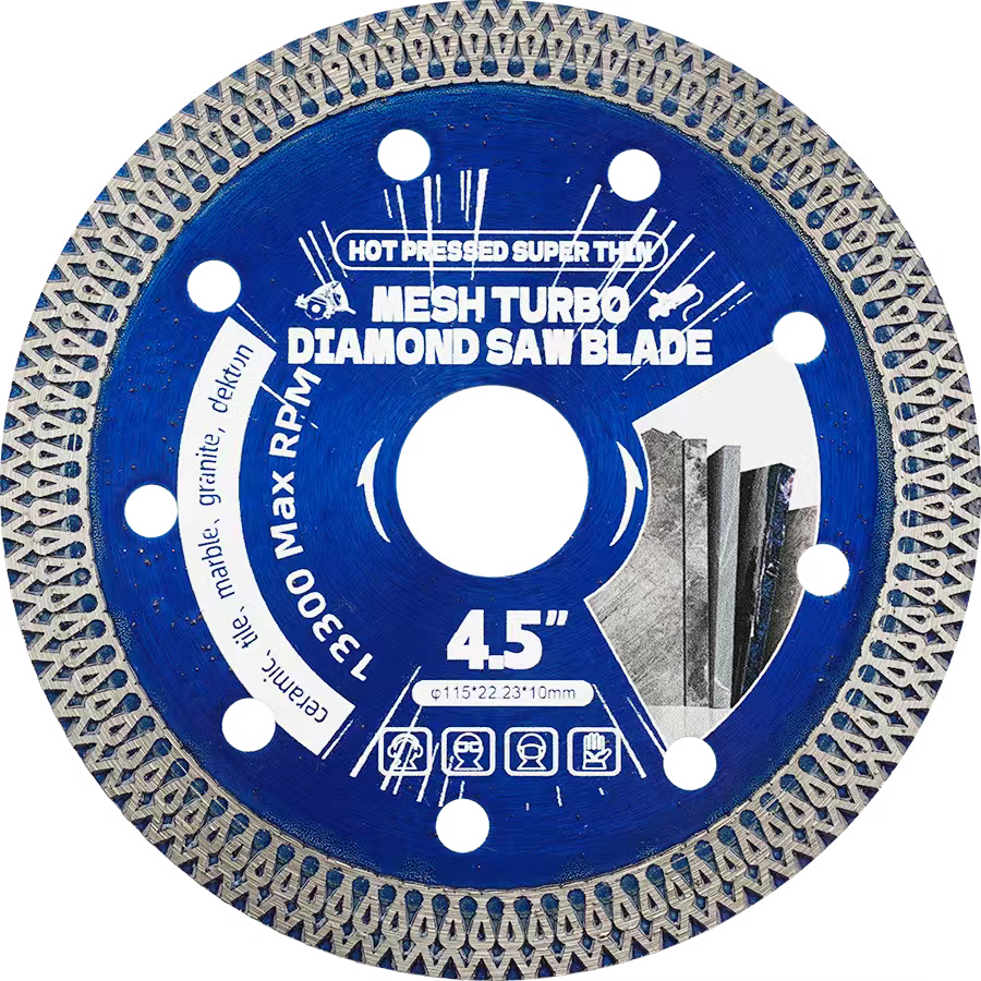 4.5 Inch Mesh Turbo Diamond Saw Blade